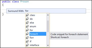 Combined keys in Visual Studio 3